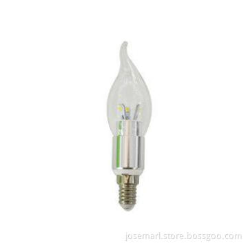 Warm white E14 Led Candle Bulb 6500K For Indoor Crystal Lam